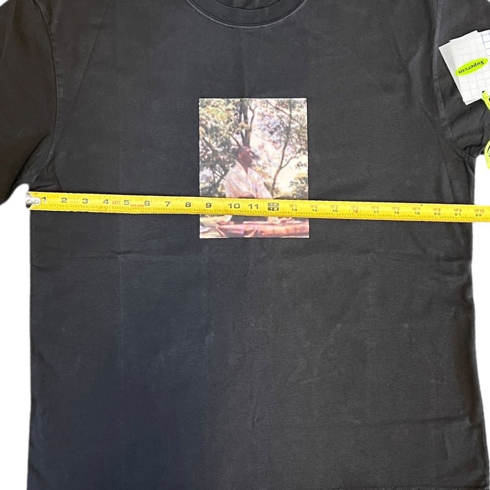 Supervsn Inside Out Kobe Bryant Graphic‎ T-Shirt Charcoal Black Photo Print Sz M - Picture 8 of 11